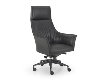 SELLA - High-back leather executive chair by i 4 Mariani - view 2